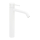 Herzbach DEEP WHITE WT-Einlochbatterie XL-Size Schaft ohne Ablauf Weiß matt