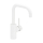 Herzbach DEEP WHITE WT-Einlochbatterie L-Size Griff seitl. ohne Ablauf Weiß matt