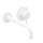 Herzbach DEEP WHITE Waschtisch-Wandbatterie Farbset 240mm Weiß matt