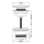 Herzbach DEEP White Design-Ablaufventil 1 ¼"