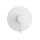 Herzbach DEEP WHITE Brausebatterie Farbset Weiß matt