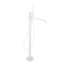 Herzbach DEEP WHITE Wanneneinlaufsäule Weiß matt