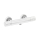 Herzbach LIVING Thermostat-Brausebatterie Aufputz rund CoolBody Weiß matt