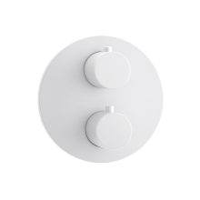 Herzbach LIVING Thermostat-Farbset 2 Verbraucher rund rund Weiß matt