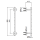 Herzbach LIVING Wannengriff 300mm Weiß matt
