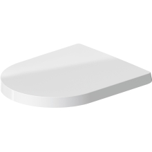 Duravit WC-Sitz ME by Starck m.Absenkautom. Scharniere edelstahl, weiss