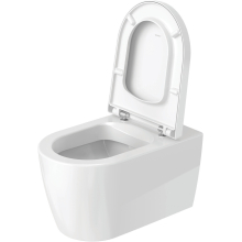 Duravit WC-Sitz ME by Starck m.Absenkautom. Scharniere edelstahl, weiss