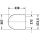 Duravit WC-Sitz ME by Starck Compact mit Absenkautom.,Scharniere edelstahl,weiss