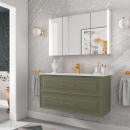 Waschtischunterschrank Renoir 1000 Green Forest mit 2...