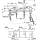 Grohe Einhandmischer Wanne Eurocube 4-Loch-WRM m Ausl u Stabhandbr. chrom