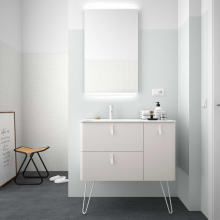 2er Set Füße UNIIQ 330mm Weiß