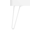 2er Set Füße UNIIQ 330mm Weiß