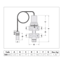 Caleffi Doppelte thermische Ablaufsicherung 1/2"