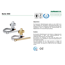Caleffi Thermische Ablaufsicherung mit zweifacher Fühlersicherung 3/4"