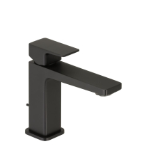 Herzbach CEO BLACK WT-Einlochbatterie S-Size mit Ablauf Schwarz matt