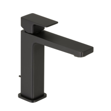 Herzbach CEO BLACK WT-Einlochbatterie M-Size mit Ablauf Schwarz matt