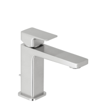 Herzbach CEO iX-finish WT-Einlochbatterie S-Size mit Ablauf Edelstahlfinish