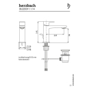Herzbach CEO iX-finish WT-Einlochbatterie S-Size mit...