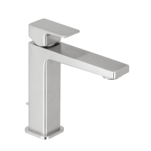 Herzbach CEO iX-finish WT-Einlochbatterie M-Size mit Ablauf Edelstahlfinish
