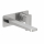 Herzbach CEO iX-finish Waschtisch-Wandbatterie Farbset 210mm 1 Blende Edelstahlfinish