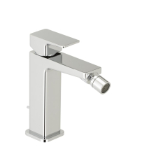 Herzbach CEO Bidet-Einlochbatterie mit Ablauf Chrom