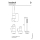 Herzbach CEO Dreiloch-Wannenarmatur ohne Auslauf Chrom