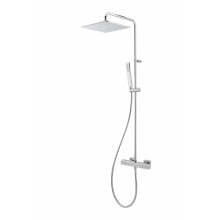 Herzbach LIVING SPA Duschsäule RB 250mm soft Stabhandbrause Chrom