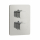 Herzbach LIVING Thermostat-Farbset 2 Verbraucher soft soft Chrom