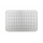 Herzbach LIVING SPA Regenbrause 270x400mm soft Edelstahlfinish
