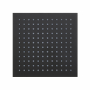 Herzbach LIVING SPA Slim-Regenbrause 250x250mm Schwarz matt
