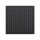 Herzbach LIVING SPA Slim-Regenbrause 250x250mm Schwarz matt
