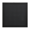 Herzbach LIVING SPA Slim-Regenbrause 300x300mm Schwarz matt
