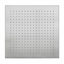 Herzbach LIVING SPA Slim-Regenbrause 300x300mm Edelstahlfinish