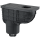 Alcadrain Universal-Regensinkkasten 300×155/125 mm Abgang senkrecht, Schwarz