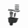 Alcadrain Universal-Regensinkkasten 300×155/125/110 mm Abgang senkrecht, Schwarz