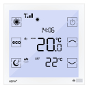 blossom-ic Hera+ Funk-Raumthermostat Batterie AAA 1,5 V...