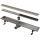 AlcaDrain APZ13 DOUBLE Duschrinne mit doppelseitigem Rost 550 bis 950