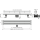 AlcaDrain APZ13 DOUBLE Duschrinne mit doppelseitigem Rost 550 bis 950