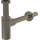 AlcaDrain Design Siphon 1 1/4" rund, Ganzmetall Nickel matt gebürstet
