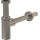 AlcaDrain Design Siphon 1 1/4" rund, Ganzmetall Nickel glanz