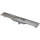 Alcadrain APZ1106 Professional Low Duschrinne mit Rand für den vollen Rost, Abfluss senkrecht