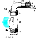 IMI Heimeier Thermostatventil-UT RG vern. m....