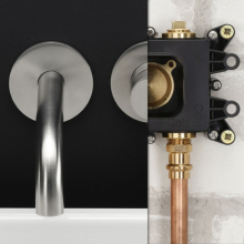 Herzbach LOGIC PLUS Wand-Waschtisch Universal Einbaukörper