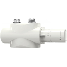 IMI Heimeier Multilux 4 - Eclipse - Set Halo m automatischer Durchflussregelung weiss