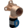 Geberit Anschlusswinkel FlowFit 90Grad, L&auml;nge 36mm DN12 16mm, Rp 3/8