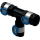 Geberit T-St&uuml;ck reduziert FlowFit PPSU DN25/12/25 32/16/32mm