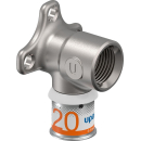 Uponor Wandscheibe S-Press PLUS aus Messing, verzinnt...