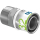 Uponor &Uuml;bergangsnippel S-Press PLUS aus Messing, verzinnt 32mmx1 AG