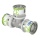 Uponor T-St&uuml;ck S-Press PLUS aus Messing, verzinnt 32x32x32mm