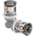 Uponor Winkel S-Press PLUS aus Messing, verzinnt 16x16mm